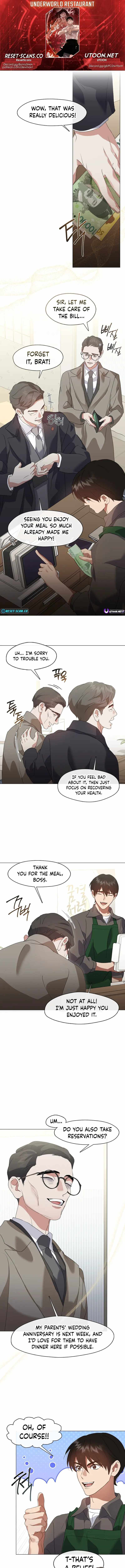 Read Underworld Restaurant Manga Online