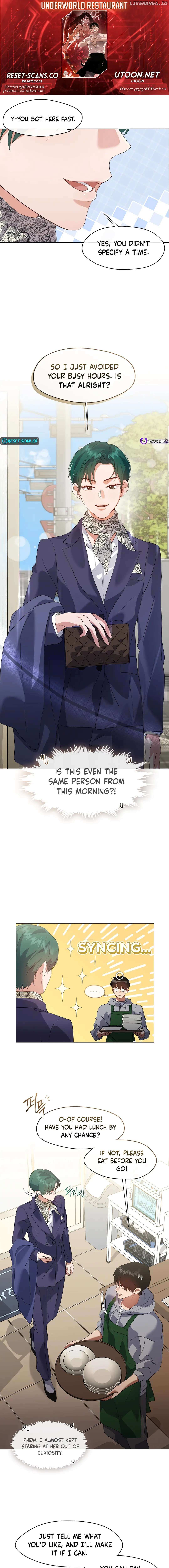 Read Underworld Restaurant Manga Online