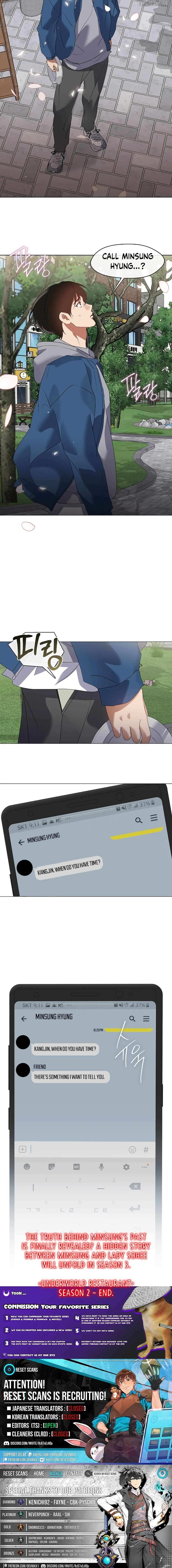 Read Underworld Restaurant Manga Online