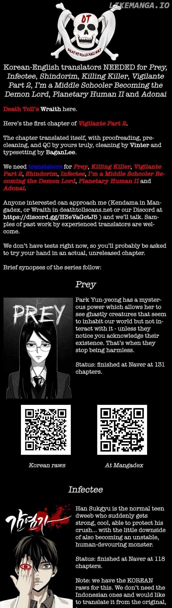 Read Vigilante Part 2 Manga Online