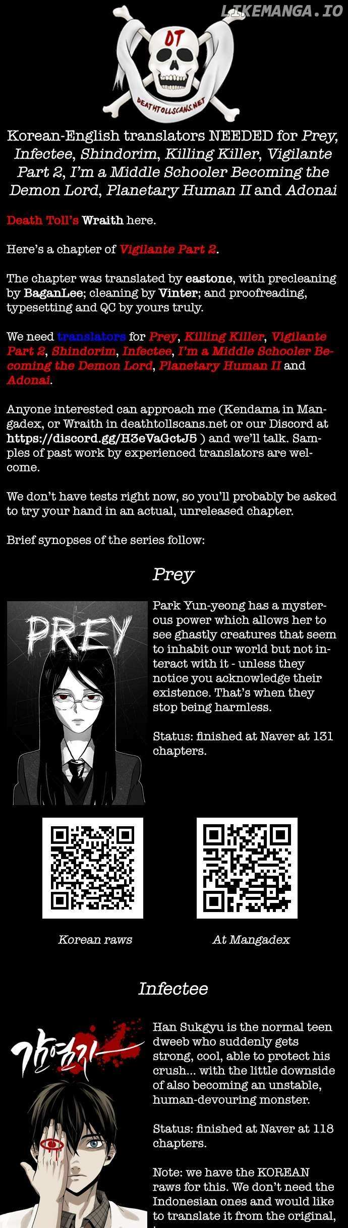 Read Vigilante Part 2 Manga Online