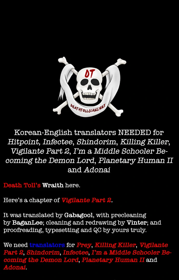 Read Vigilante Part 2 Manga Online