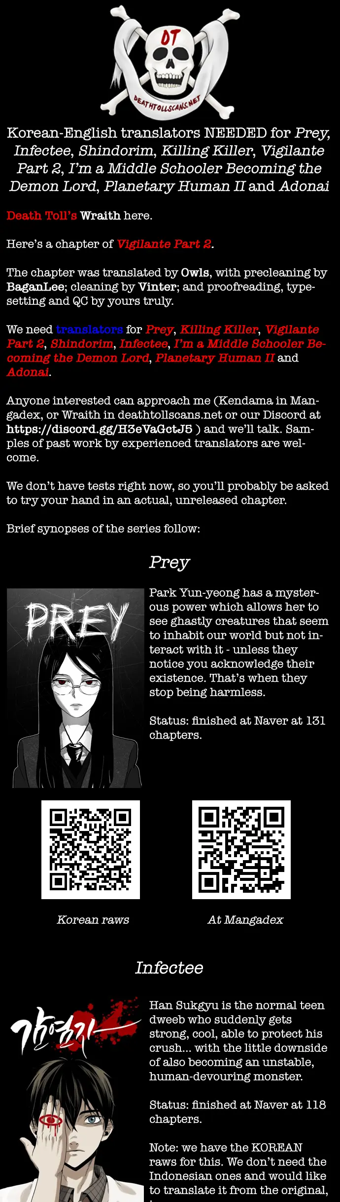 Read Vigilante Part 2 Manga Online