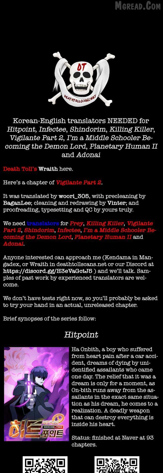 Read Vigilante Part 2 Manga Online