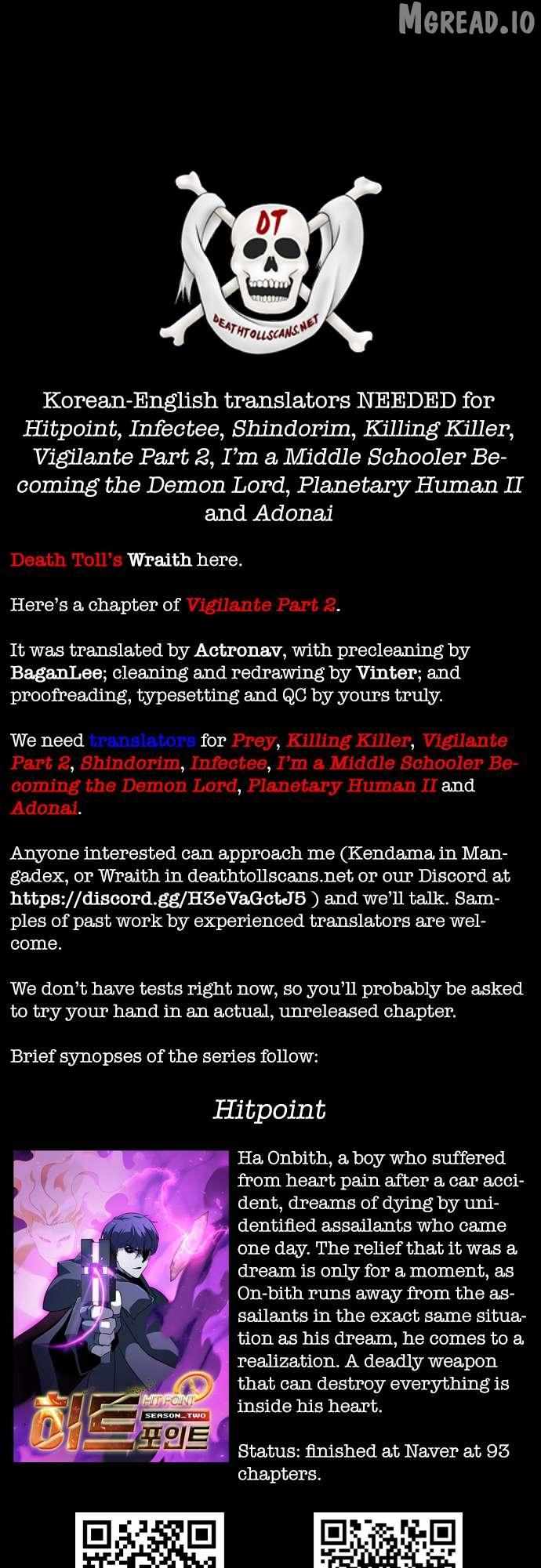 Read Vigilante Part 2 Manga Online