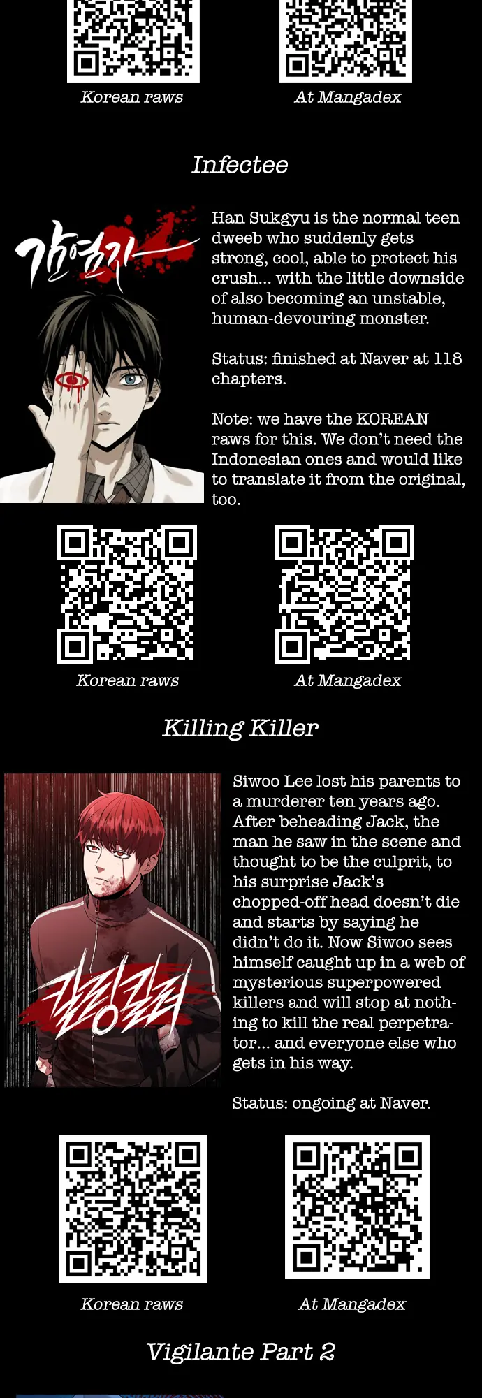 Read Vigilante Part 2 Manga Online