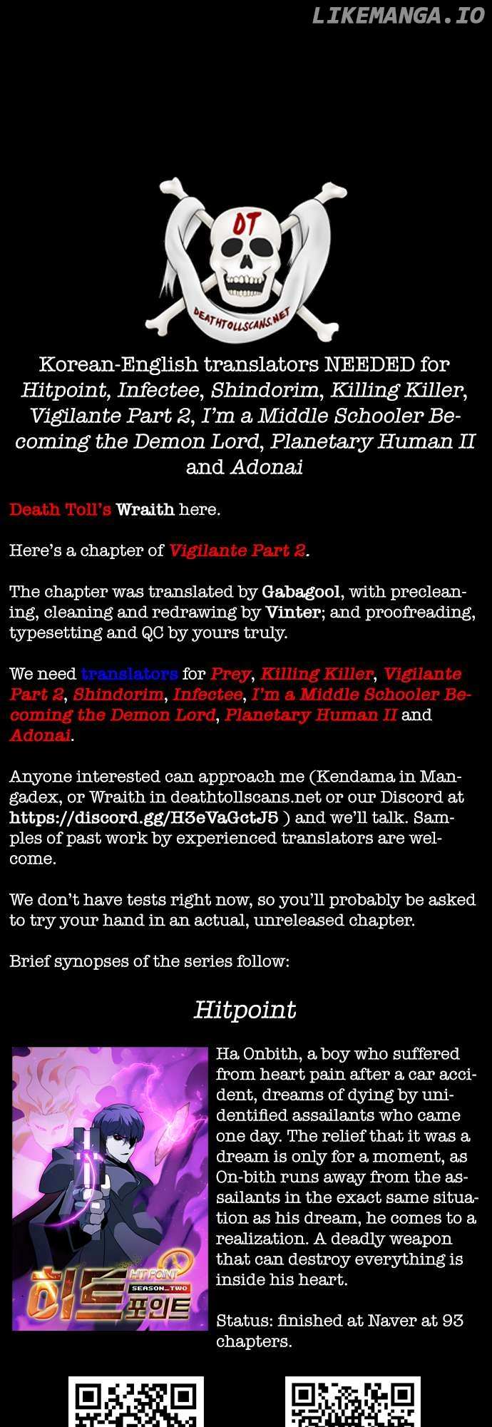 Read Vigilante Part 2 Manga Online