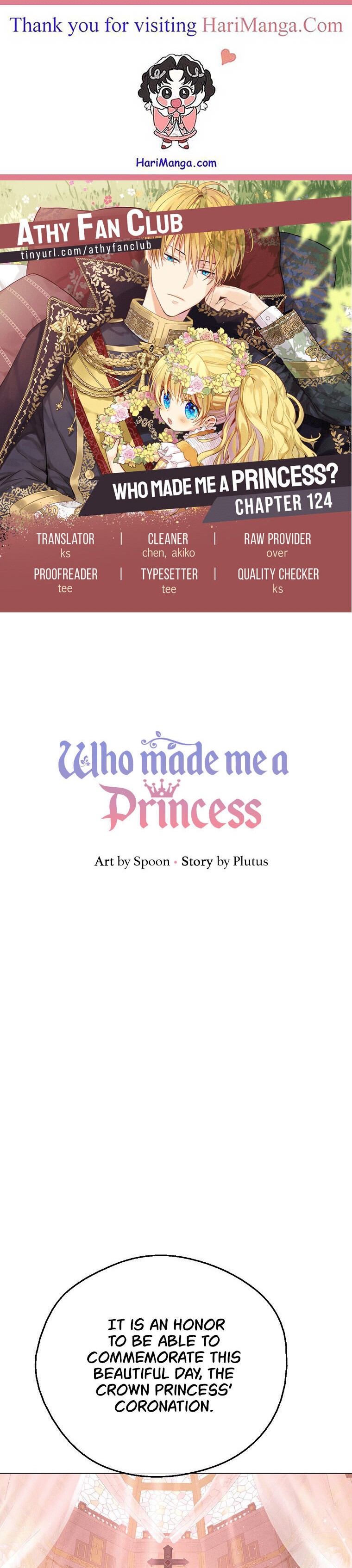 Read Who Made Me A Princess Manga Online