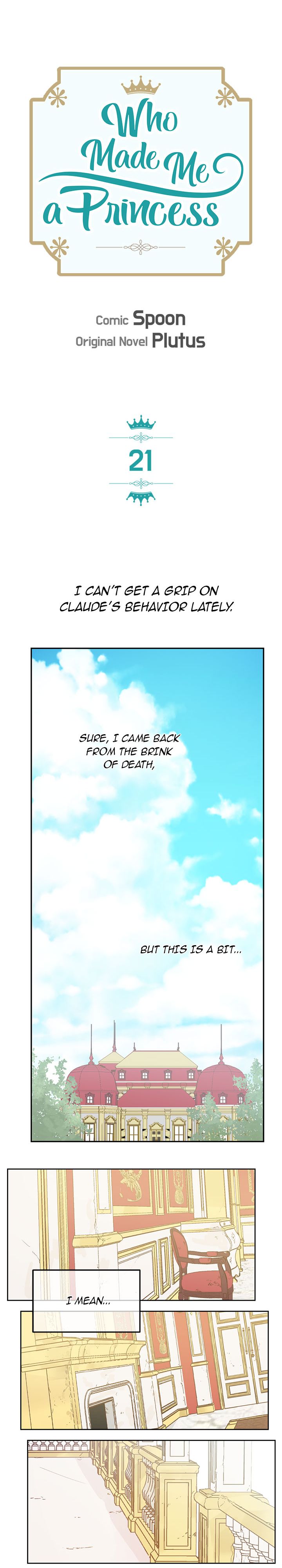 Read Who Made Me A Princess Manga Online