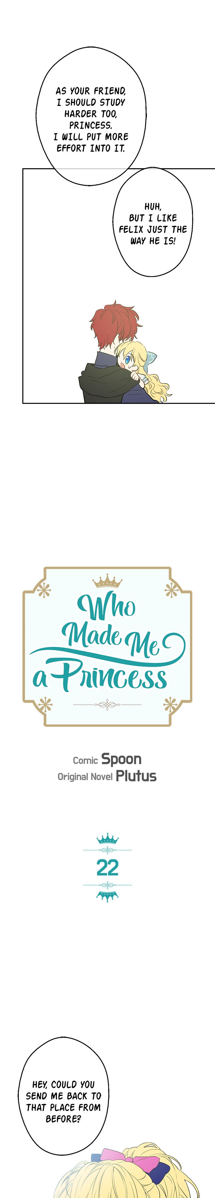 Read Who Made Me A Princess Manga Online