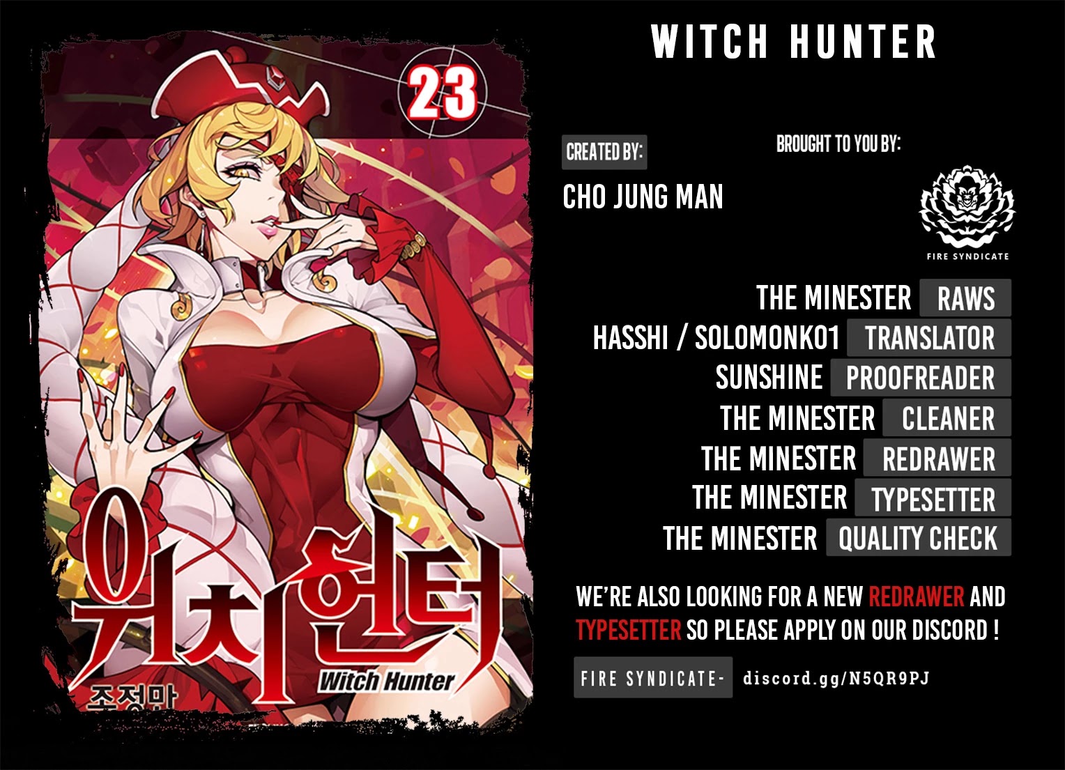 Read Witch Hunter Manga Online