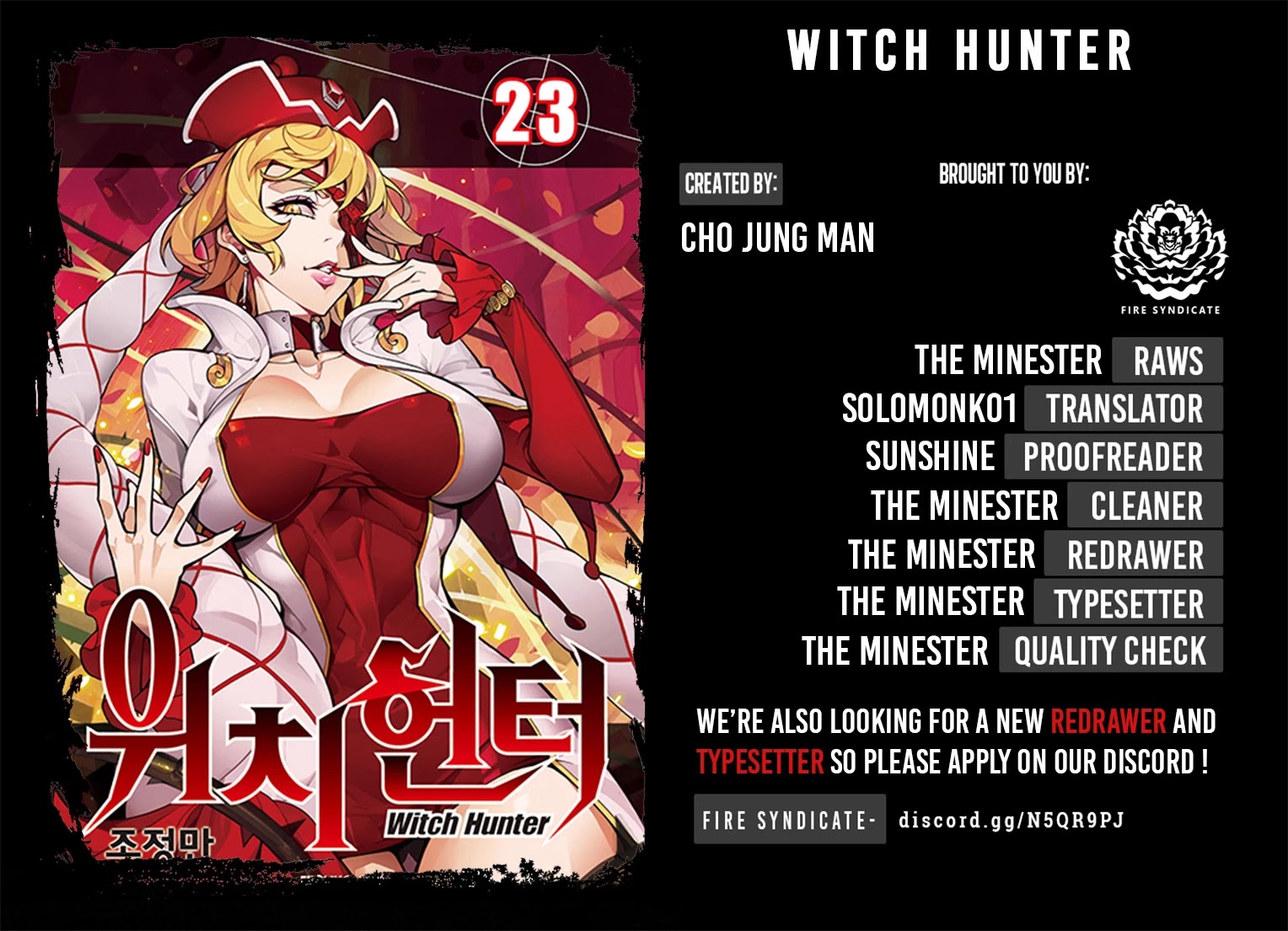Read Witch Hunter Manga Online