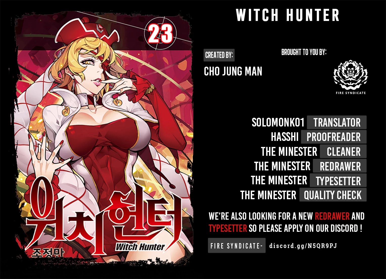 Read Witch Hunter Manga Online