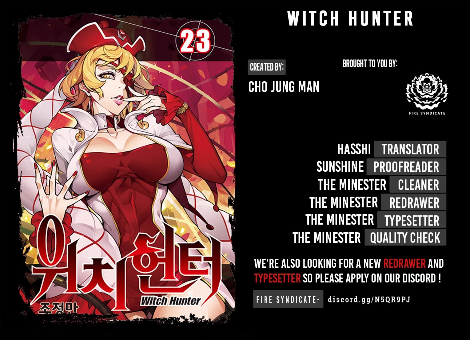 Read Witch Hunter Manga Online