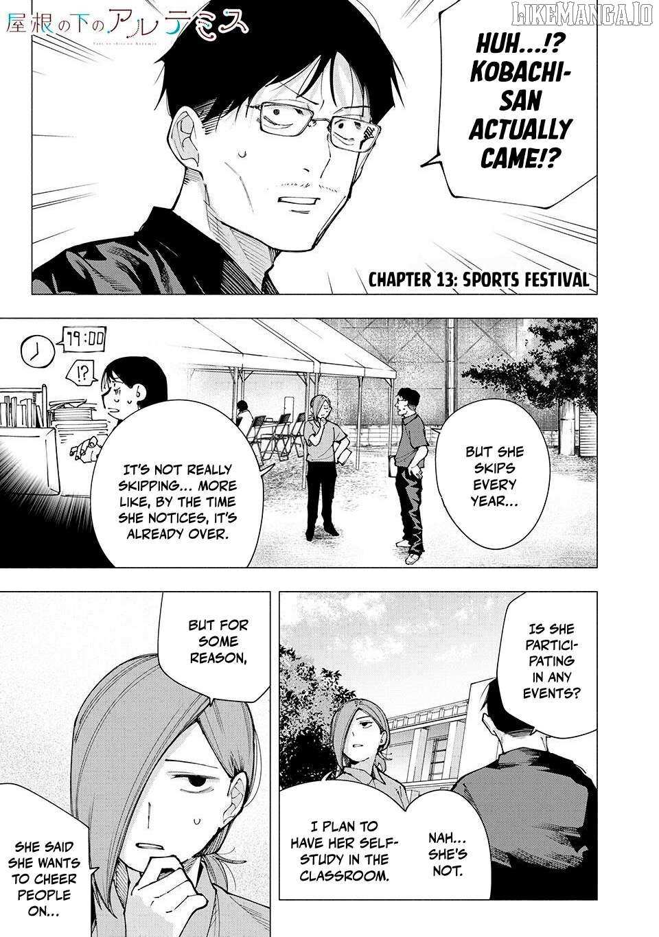 Read Yane no Shita no Artemis Manga Online