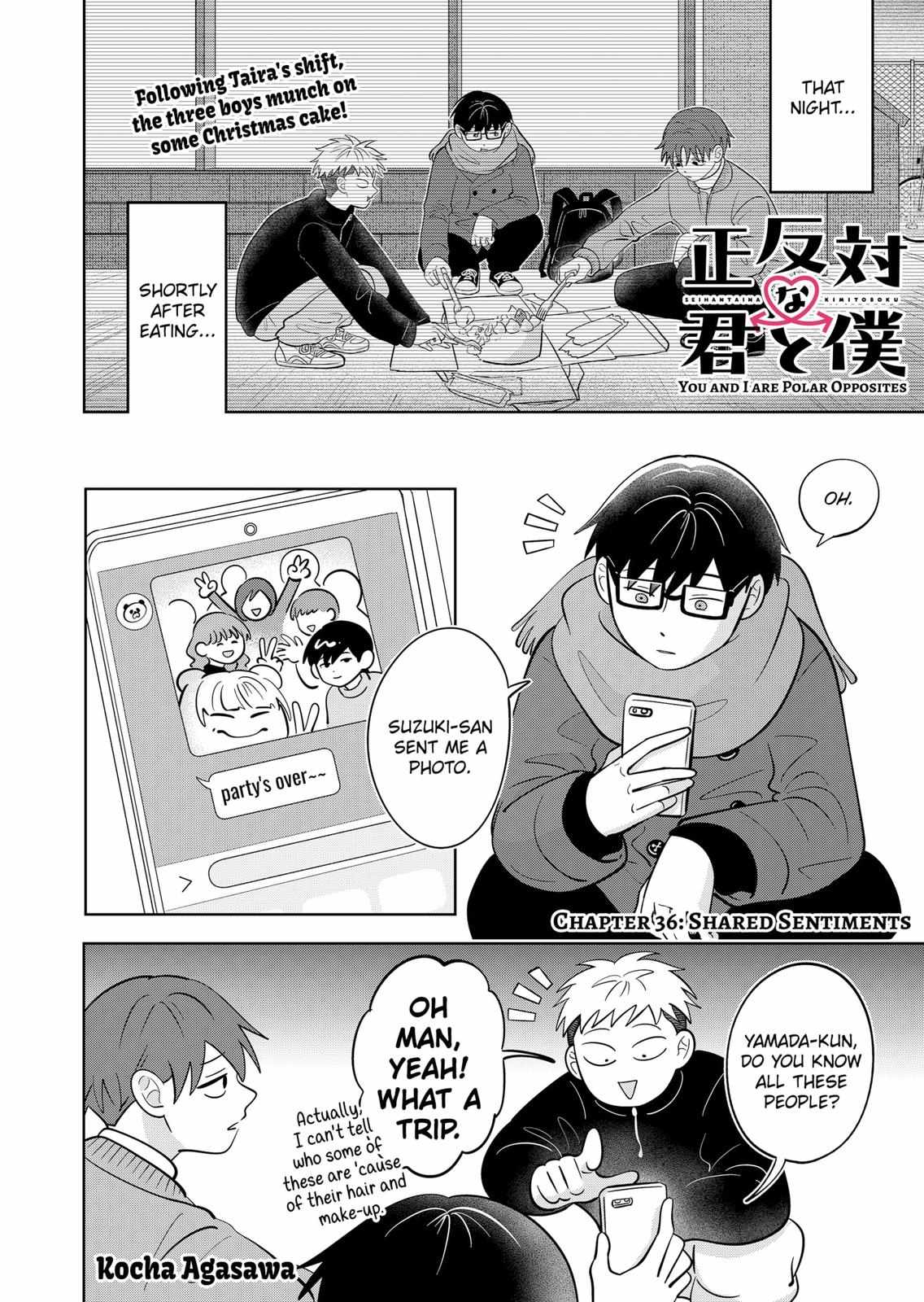 Read You and I are Polar Opposites Manga Online