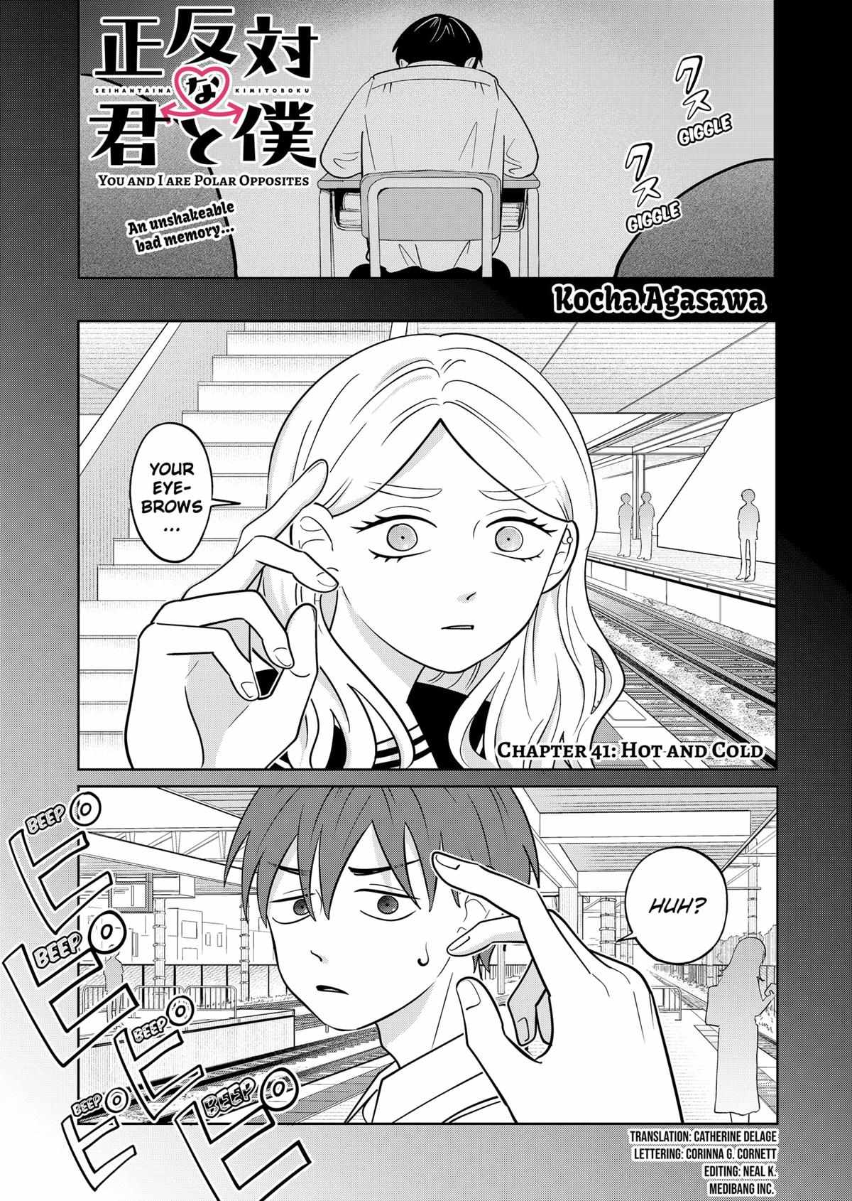 Read You and I are Polar Opposites Manga Online