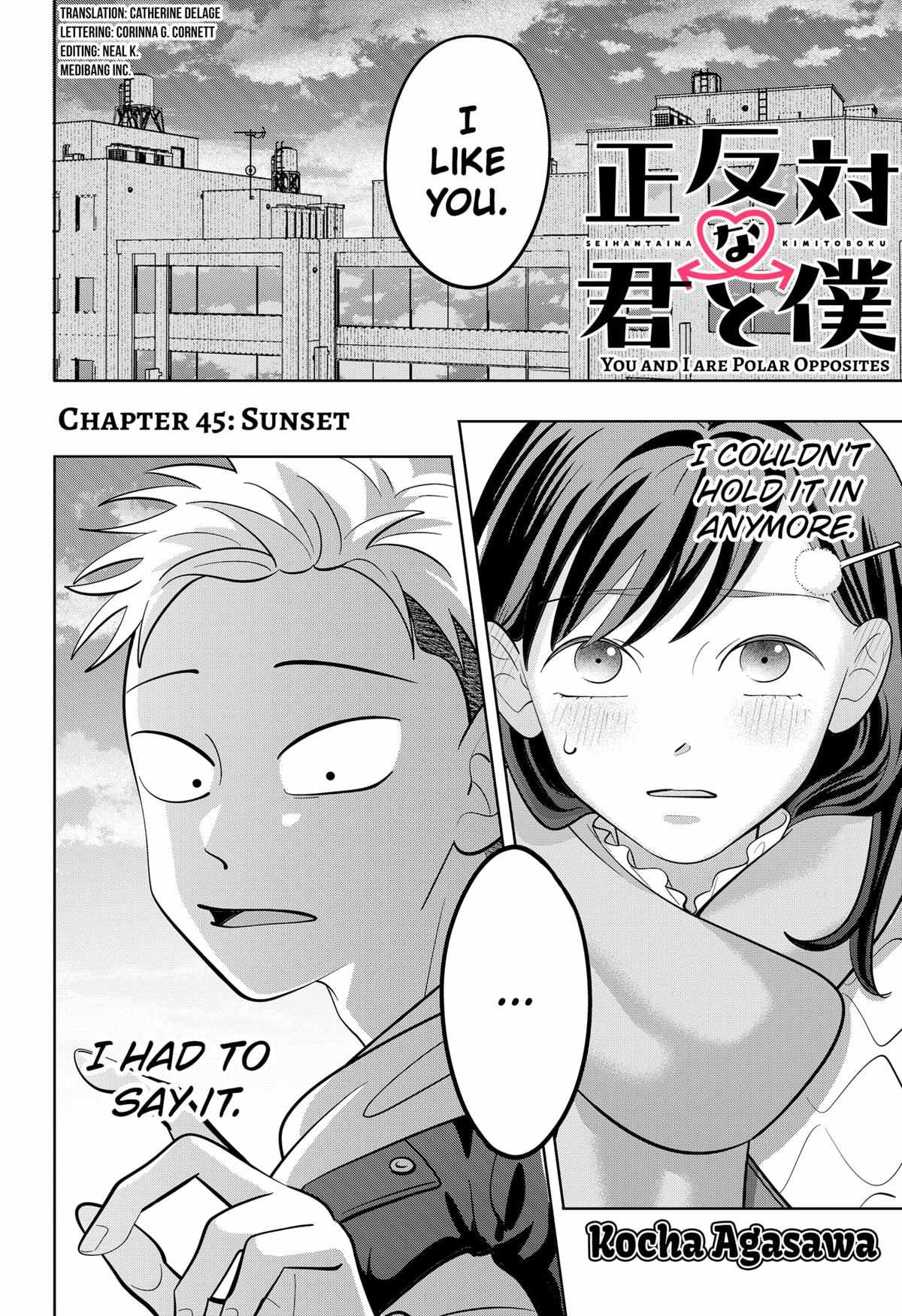 Read You and I are Polar Opposites Manga Online