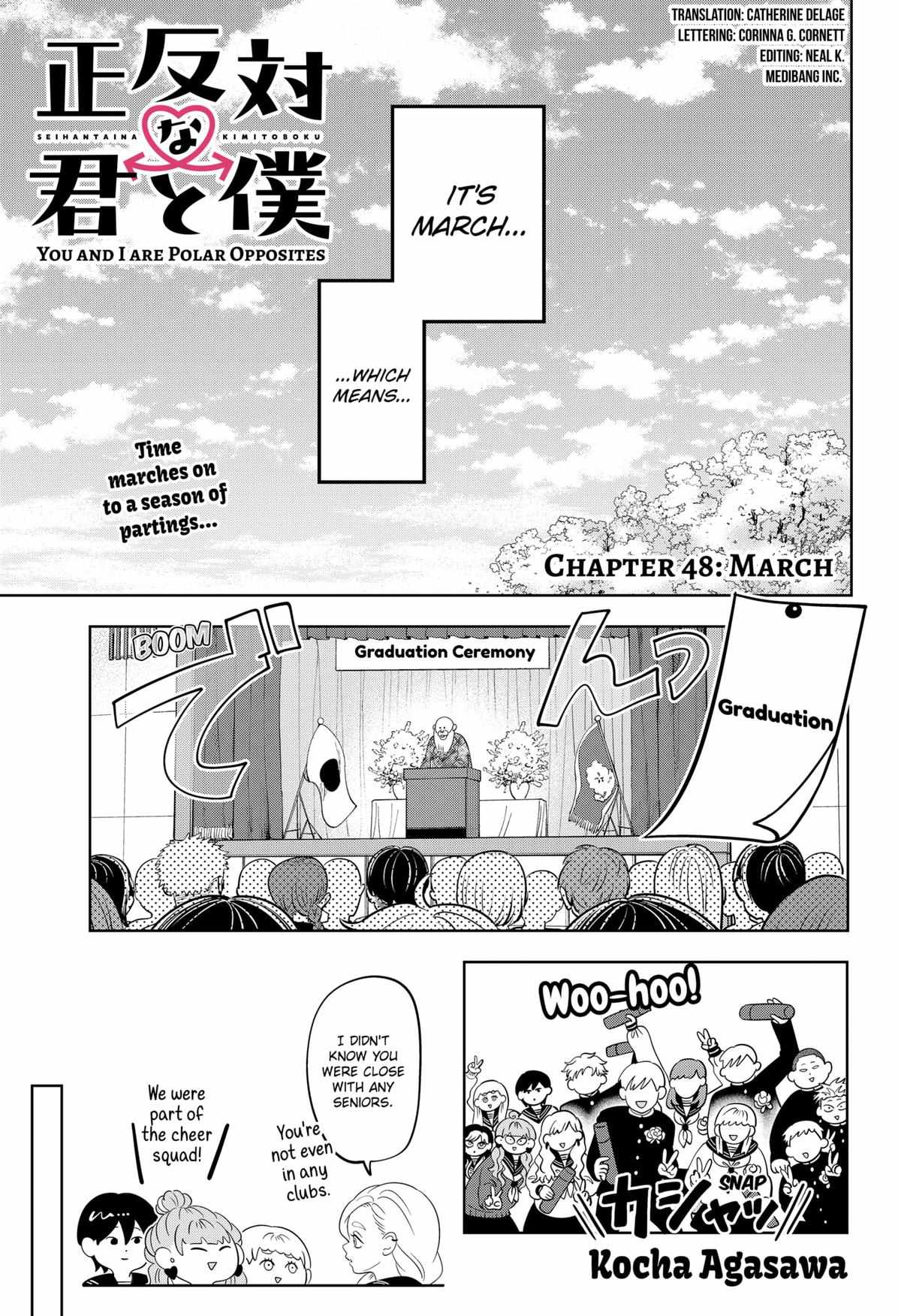 Read You and I are Polar Opposites Manga Online