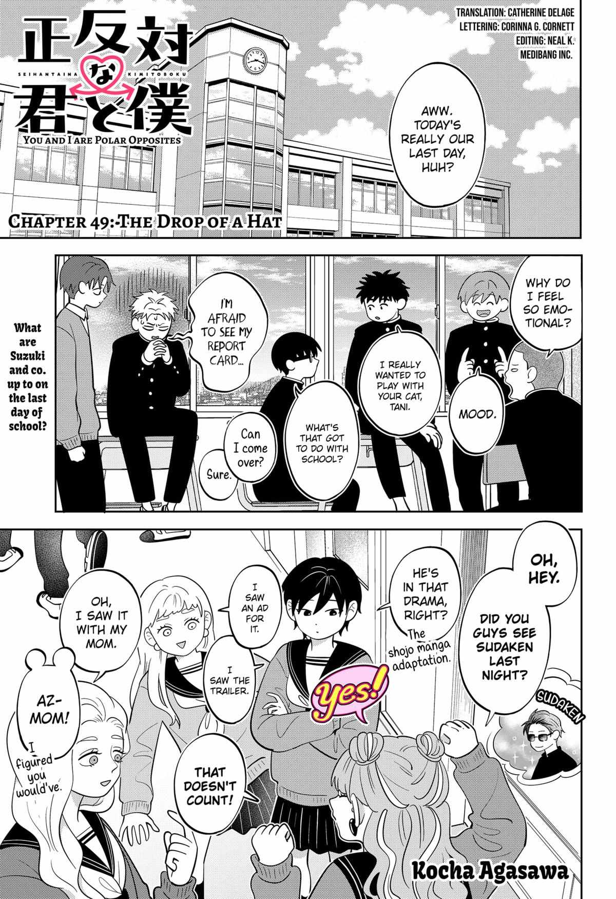 Read You and I are Polar Opposites Manga Online