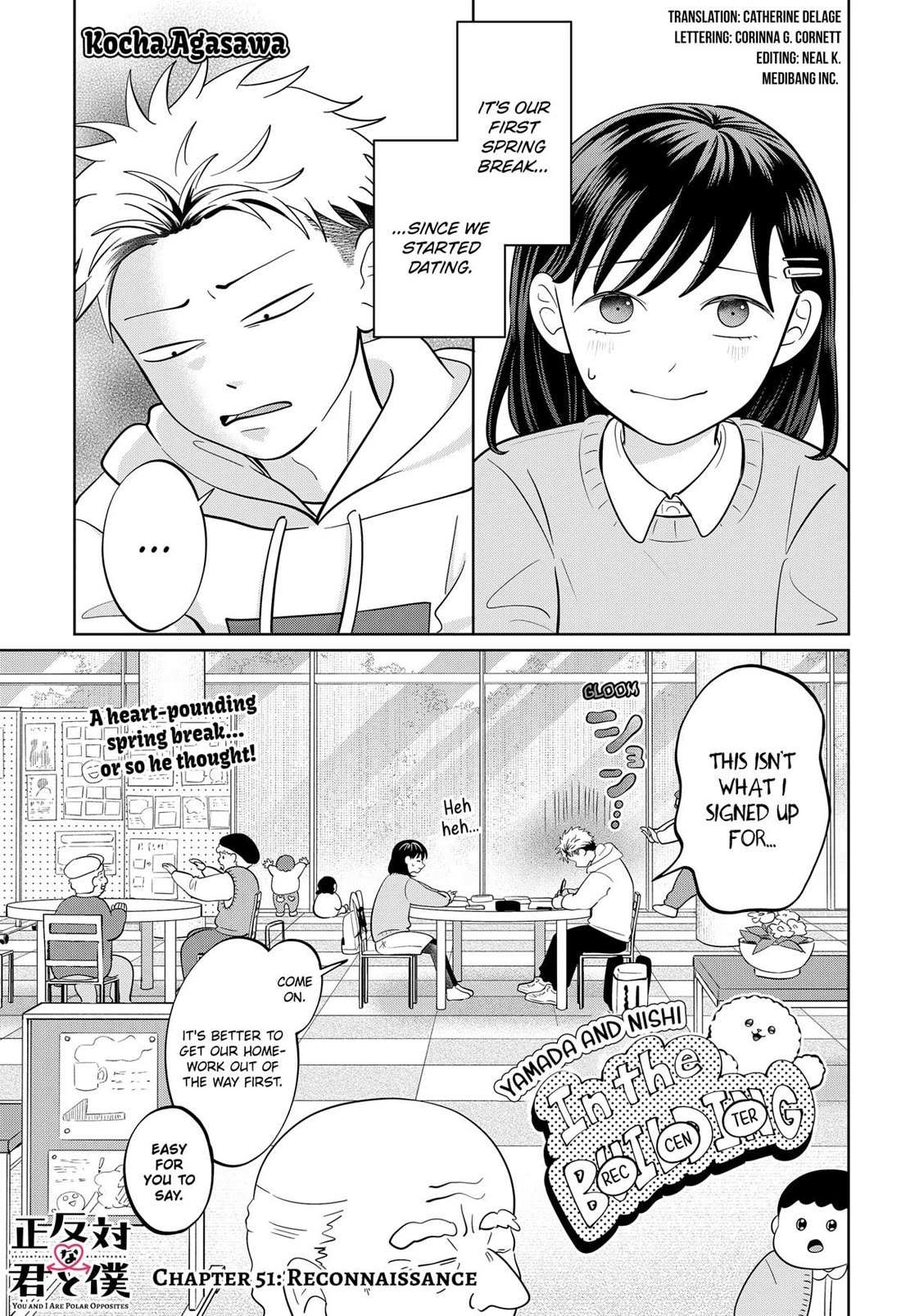 Read You and I are Polar Opposites Manga Online