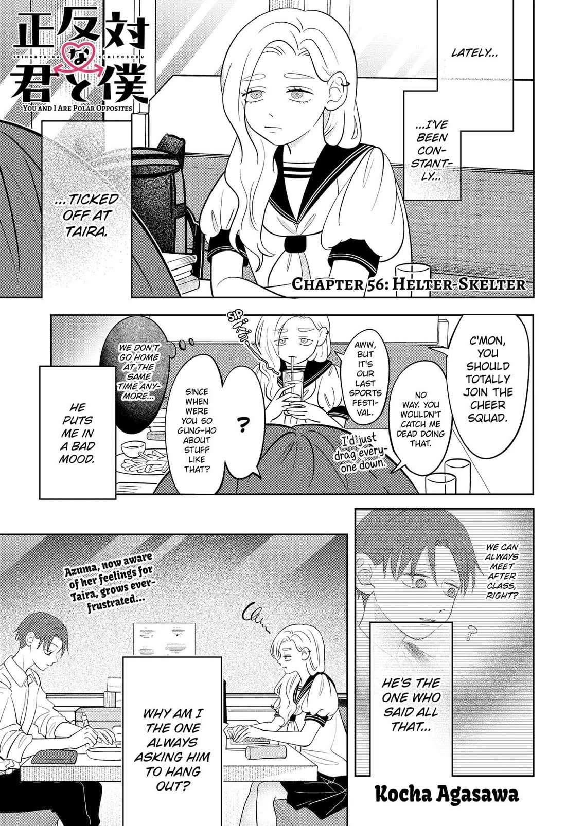 Read You and I are Polar Opposites Manga Online