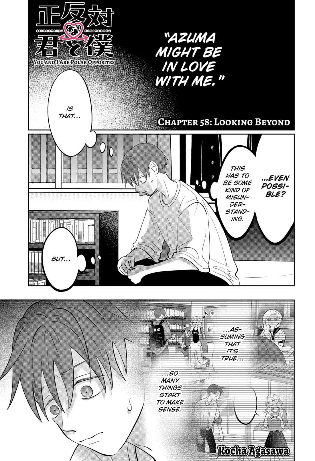 Read You and I are Polar Opposites Manga Online