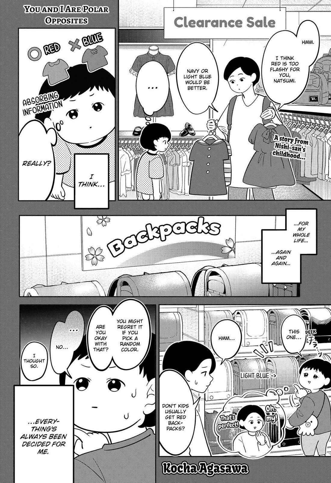 Read You and I are Polar Opposites Manga Online