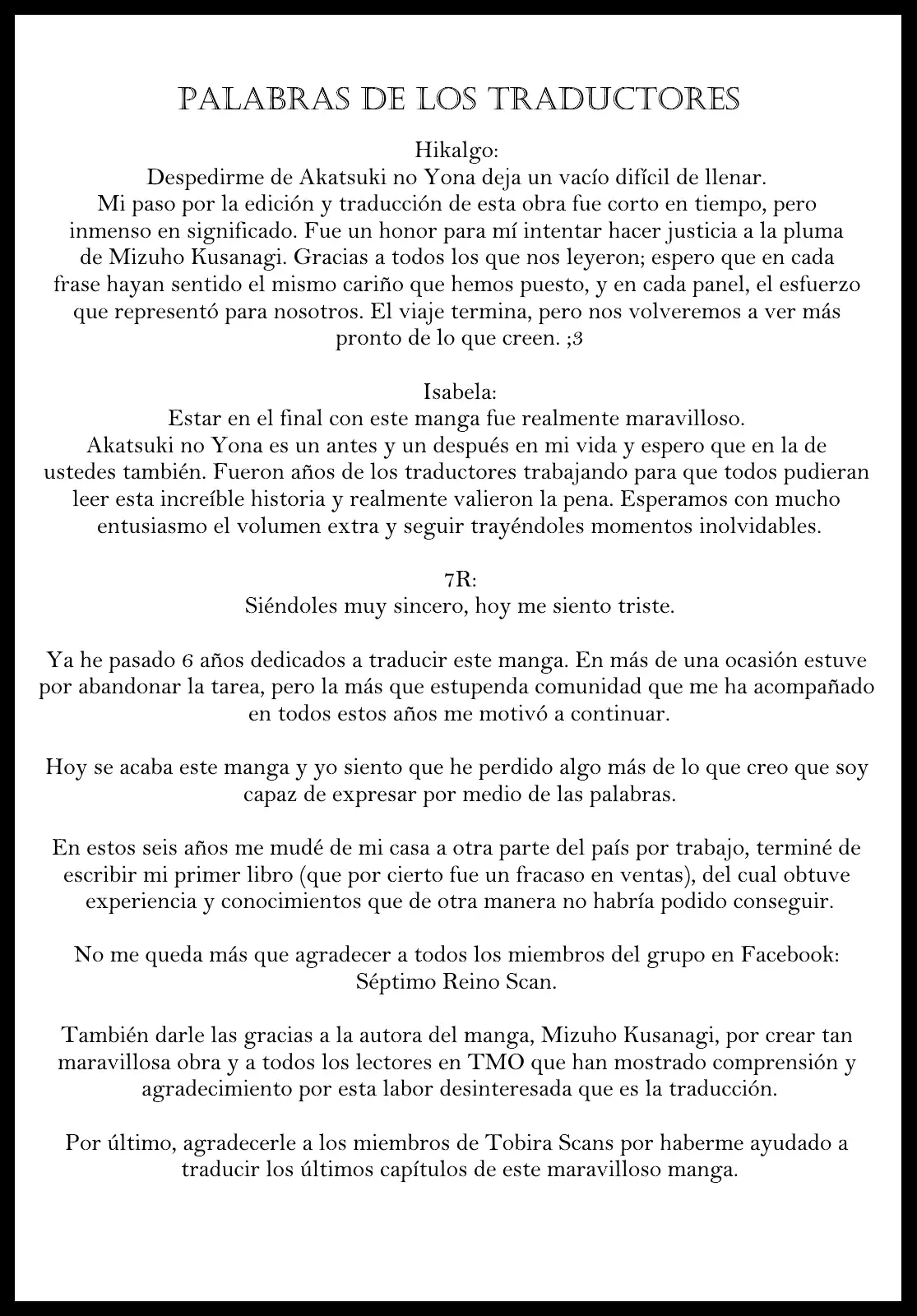 Read Akatsuki no Yona (es) Manga Online