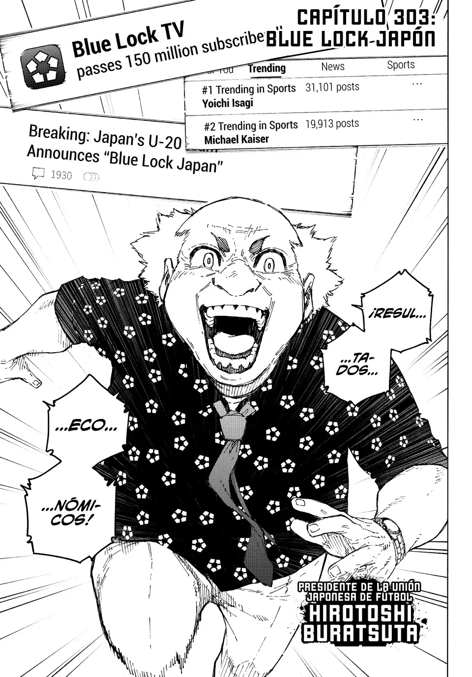 Read Blue Lock (es) Manga Online