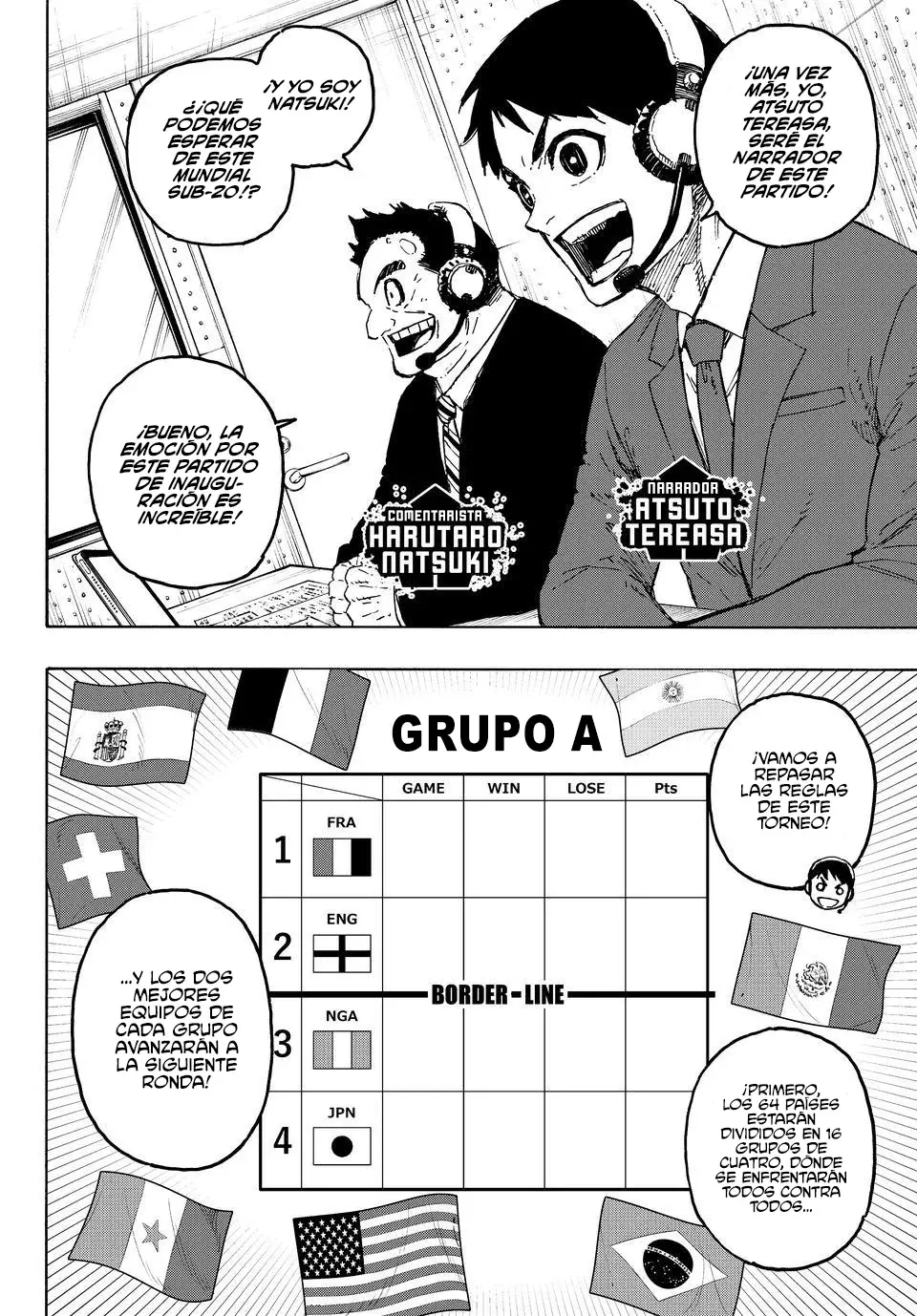 Read Blue Lock (es) Manga Online