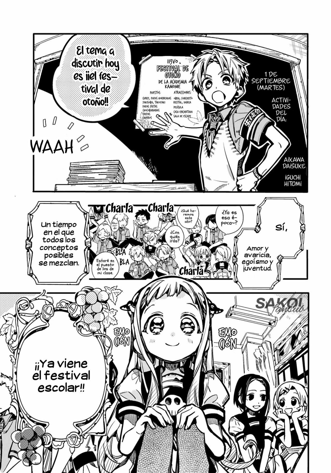 Read El Chico del Baño Hanako-kun (es) Manga Online