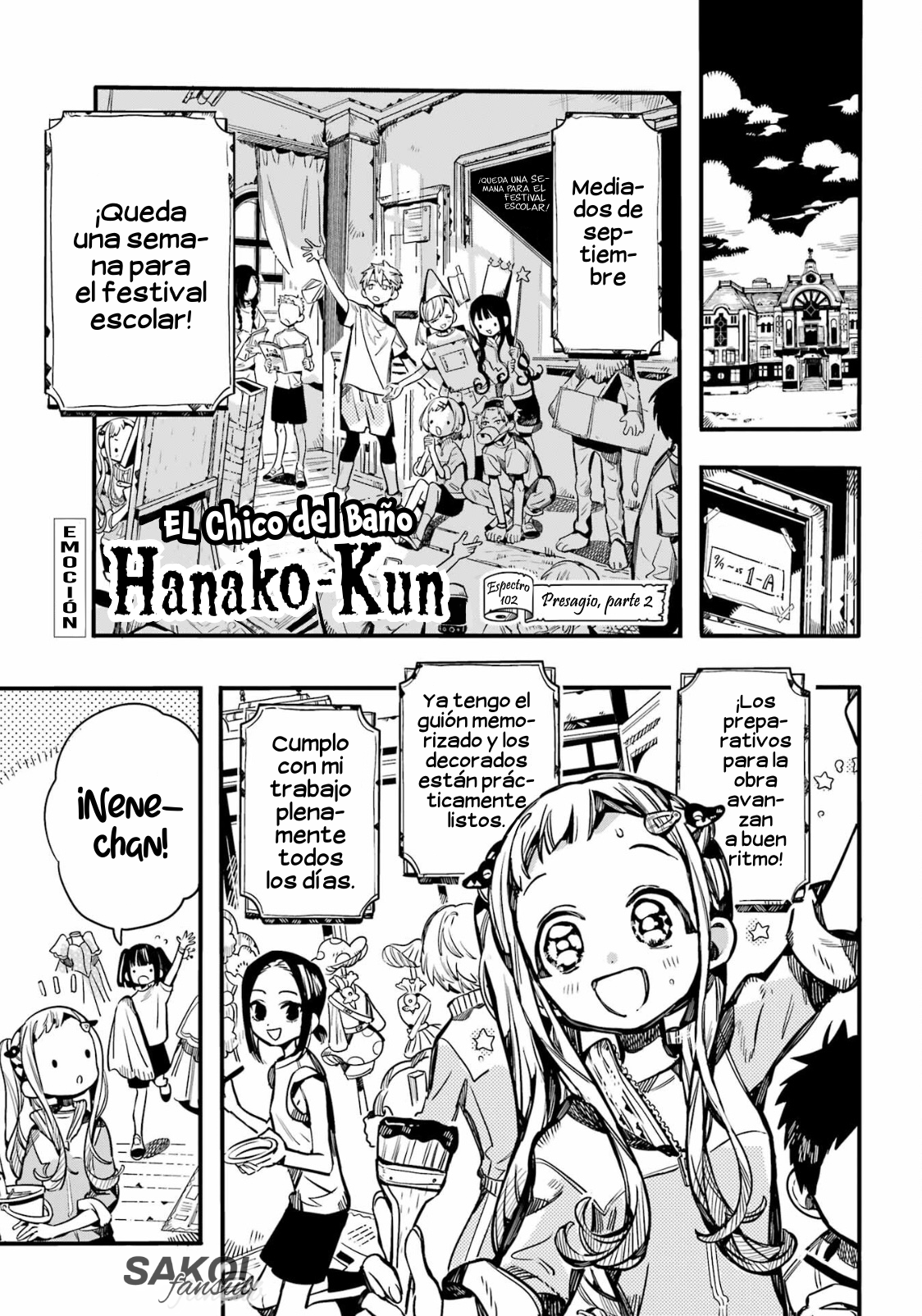 Read El Chico del Baño Hanako-kun (es) Manga Online