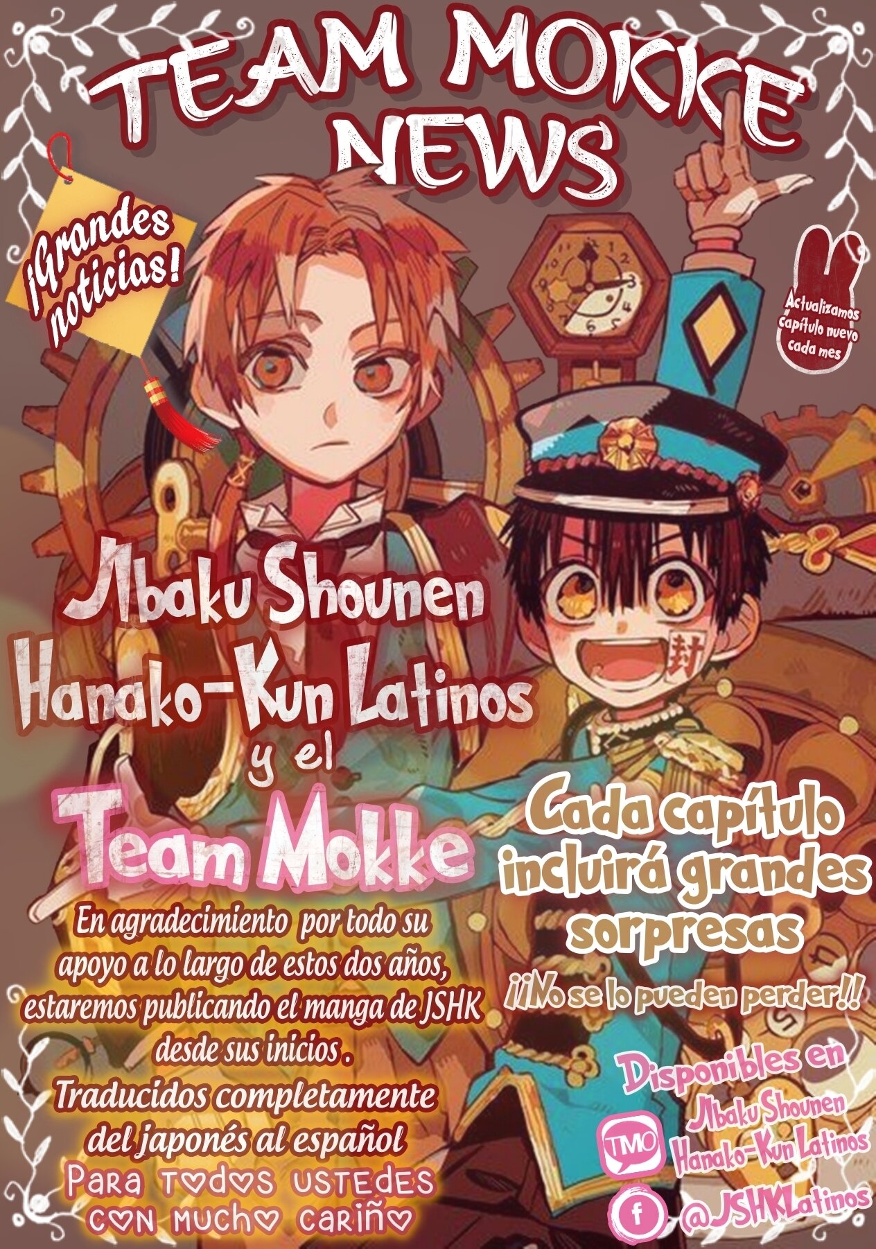 Read El Chico del Baño Hanako-kun (es) Manga Online