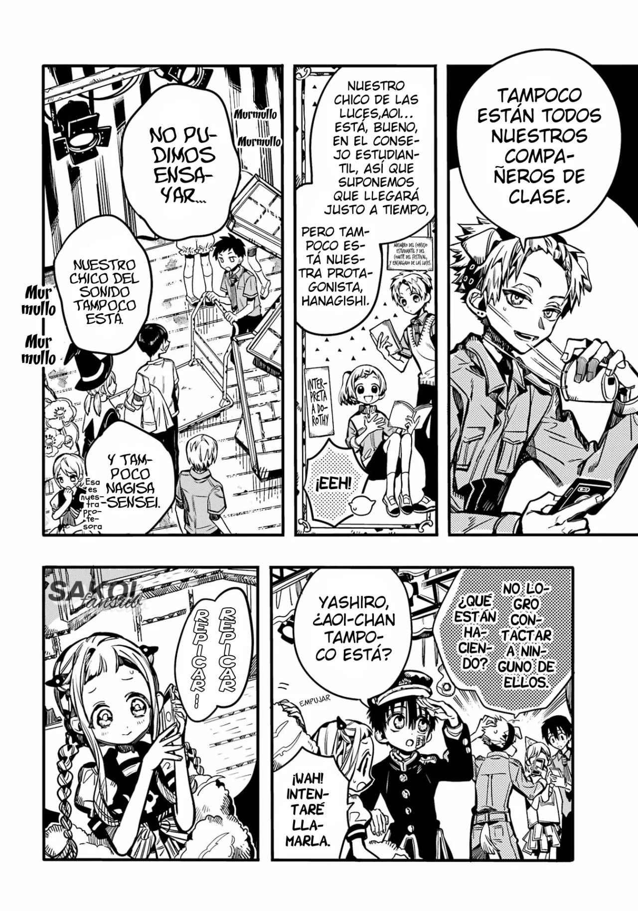 Read El Chico del Baño Hanako-kun (es) Manga Online