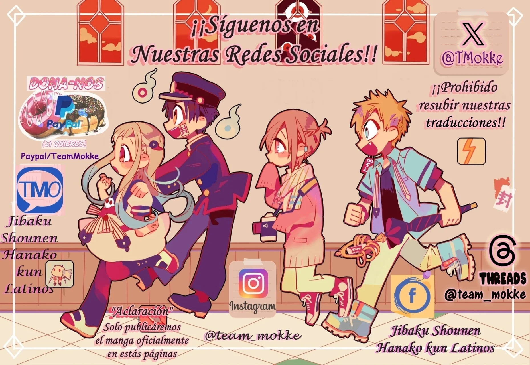 Read El Chico del Baño Hanako-kun (es) Manga Online