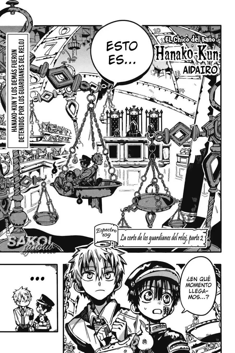 Read El Chico del Baño Hanako-kun (es) Manga Online