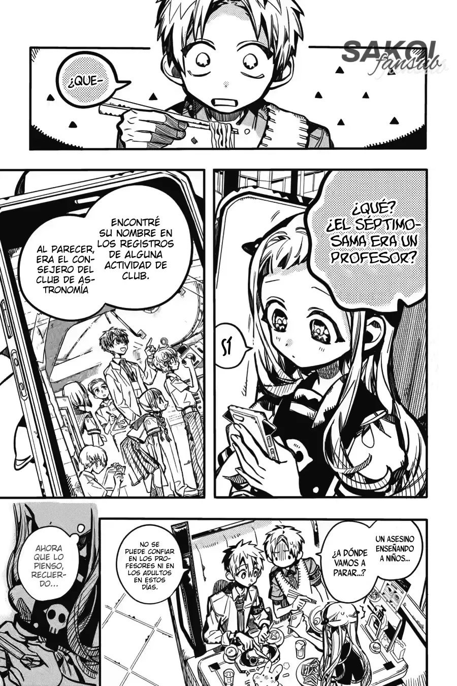 Read El Chico del Baño Hanako-kun (es) Manga Online