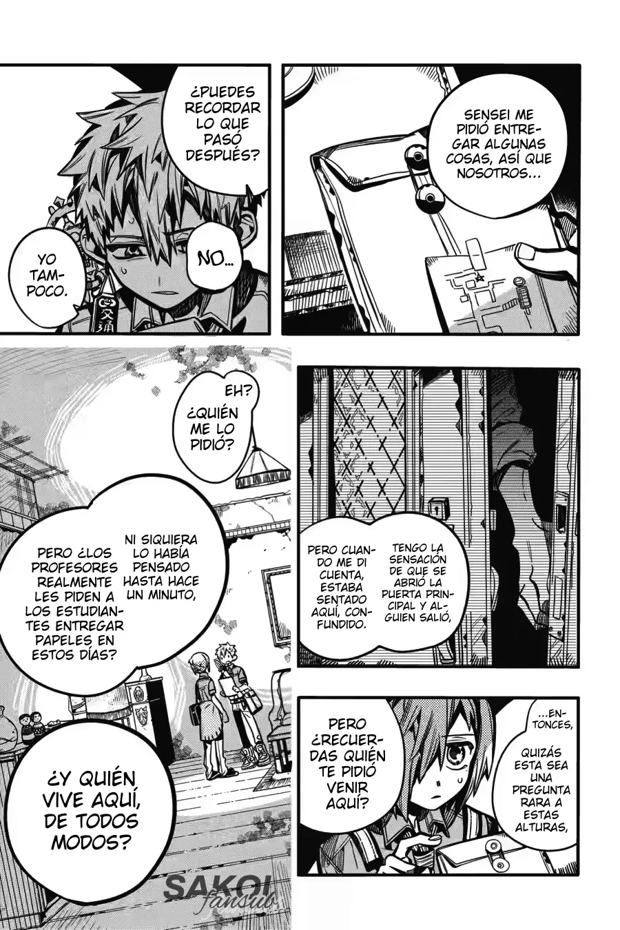 Read El Chico del Baño Hanako-kun (es) Manga Online