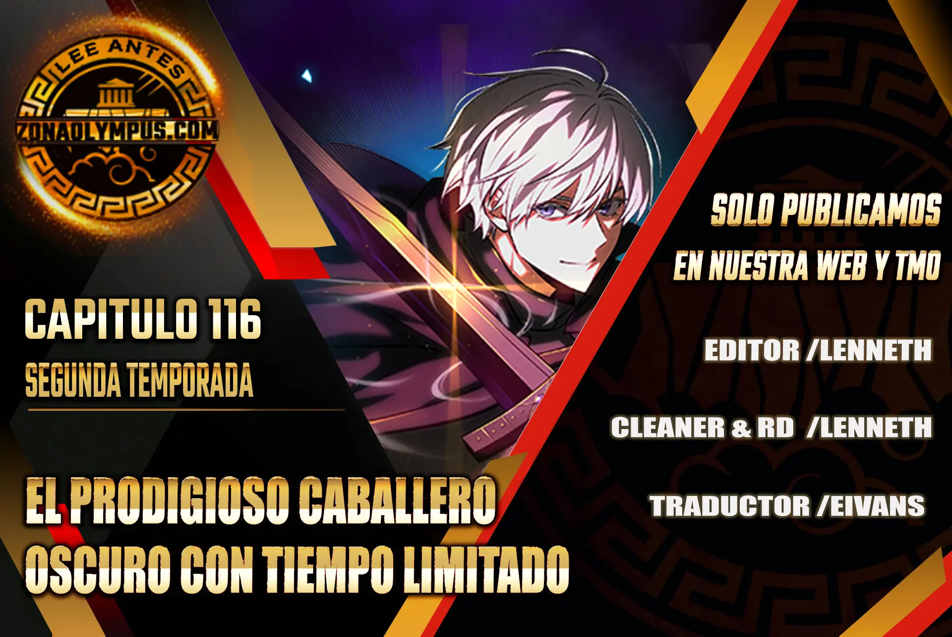 Read El prodigioso caballero oscuro con tiempo limitado (es) Manga Online