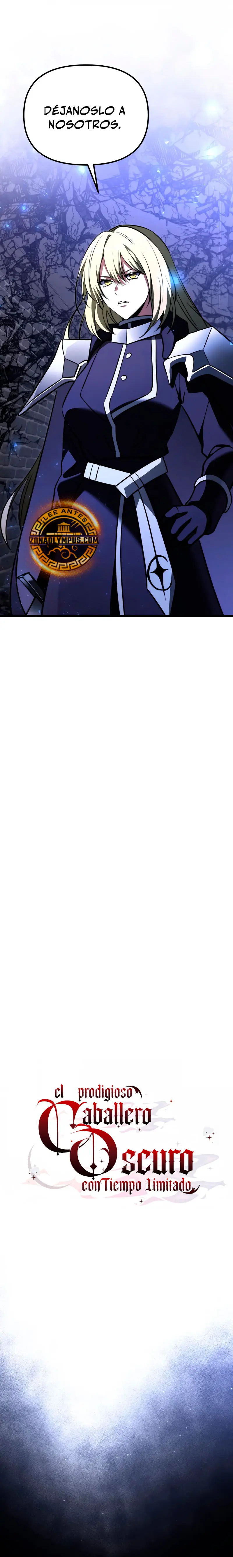 Read El prodigioso caballero oscuro con tiempo limitado (es) Manga Online