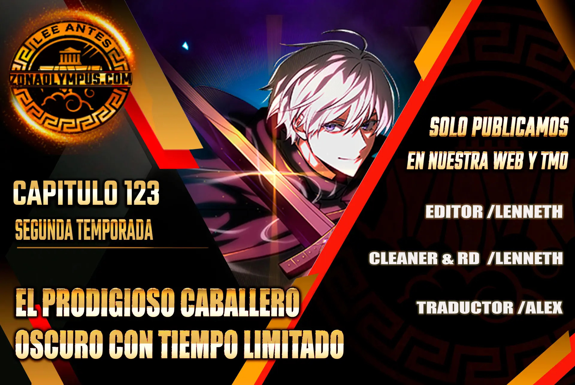 Read El prodigioso caballero oscuro con tiempo limitado (es) Manga Online