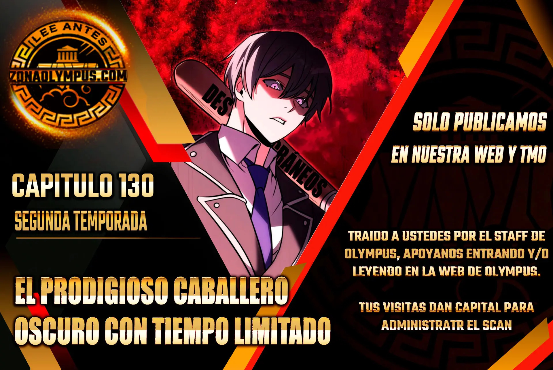 Read El prodigioso caballero oscuro con tiempo limitado (es) Manga Online