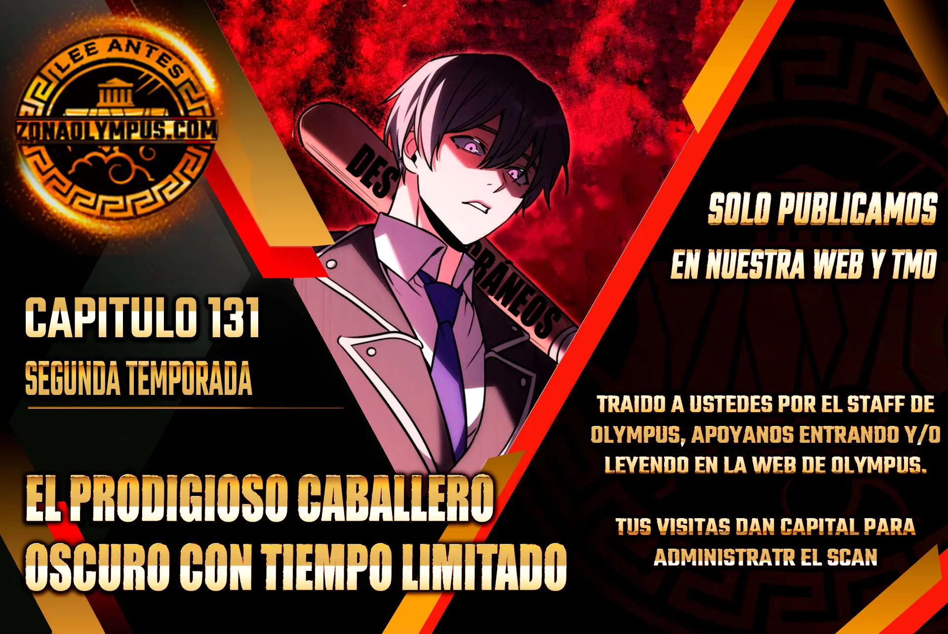 Read El prodigioso caballero oscuro con tiempo limitado (es) Manga Online