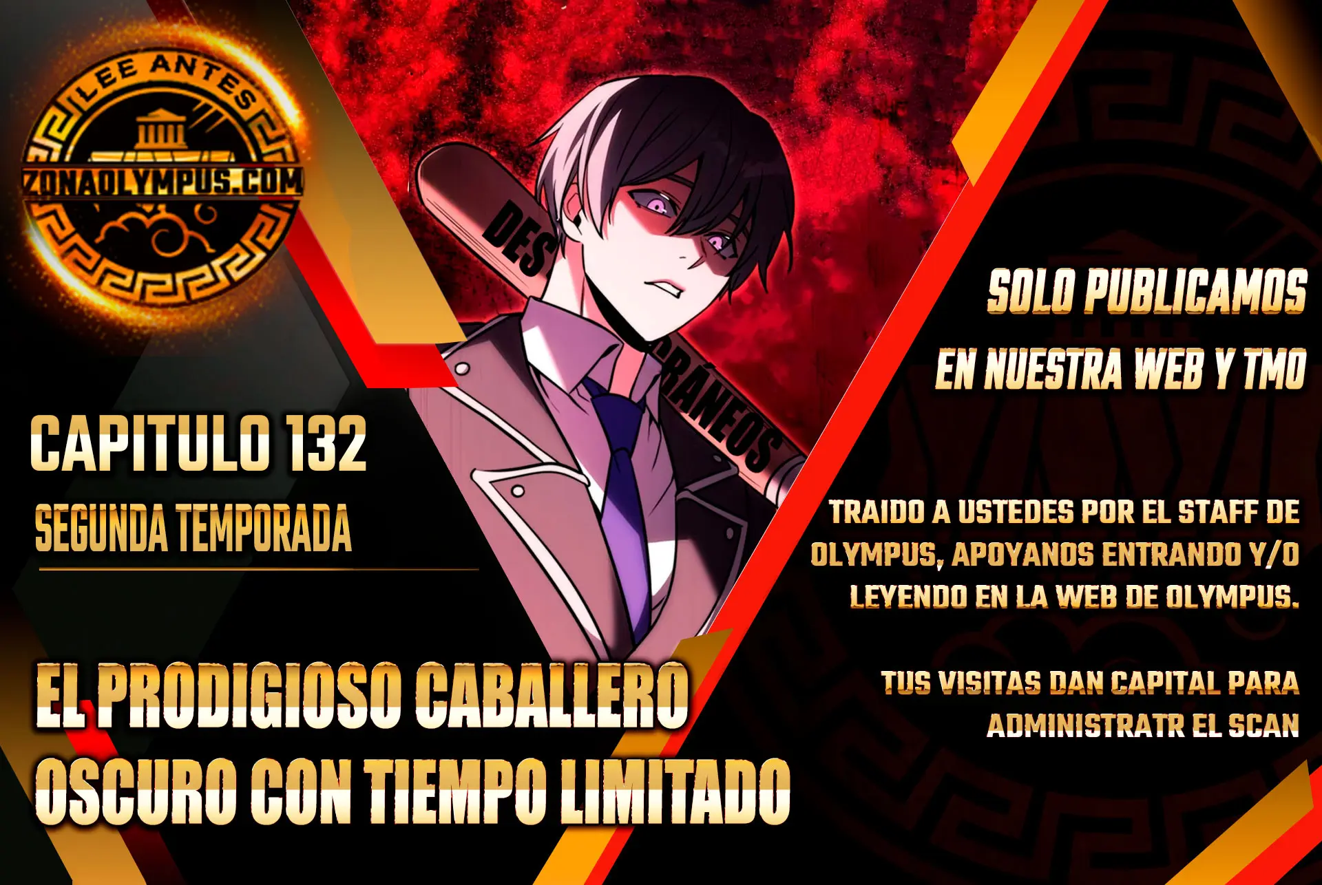 Read El prodigioso caballero oscuro con tiempo limitado (es) Manga Online