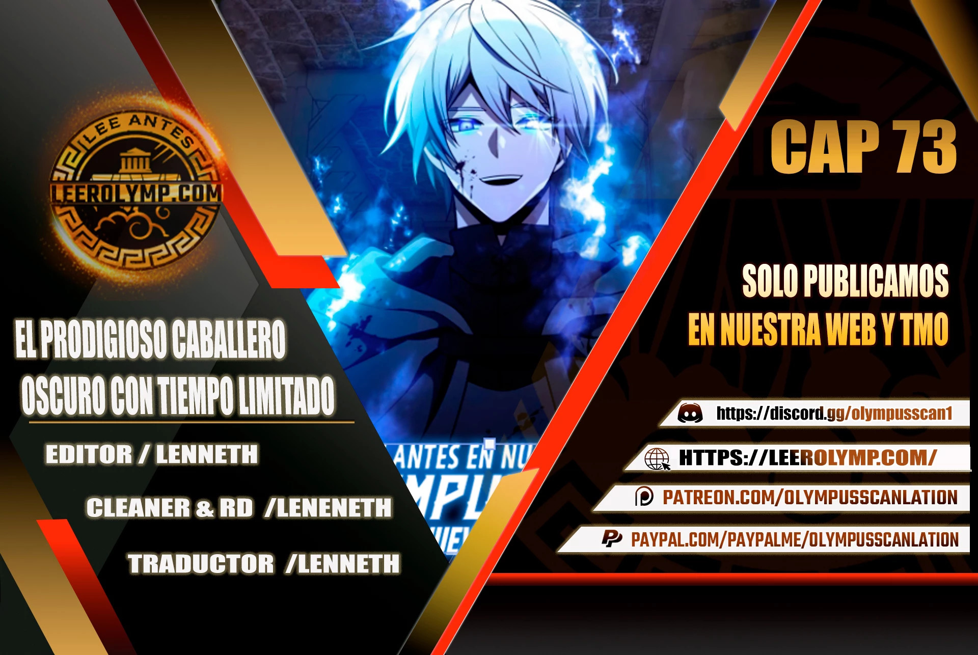 Read El prodigioso caballero oscuro con tiempo limitado (es) Manga Online