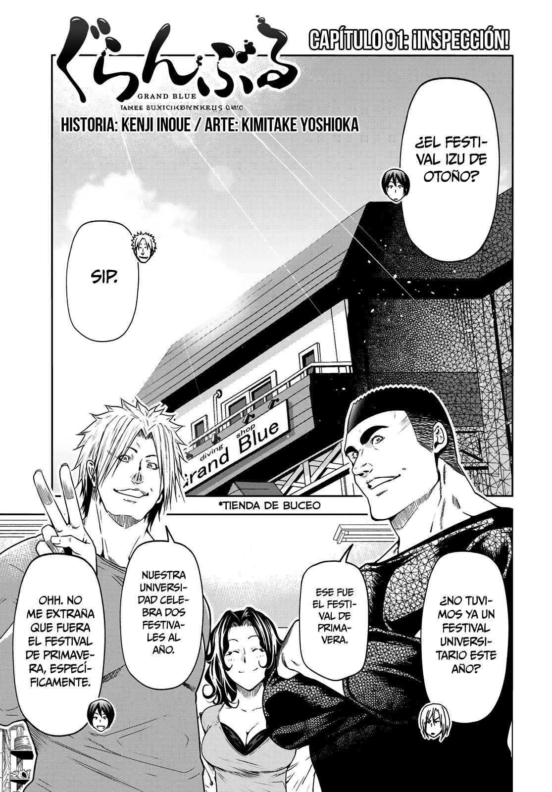 Read Grand Blue (es) Manga Online