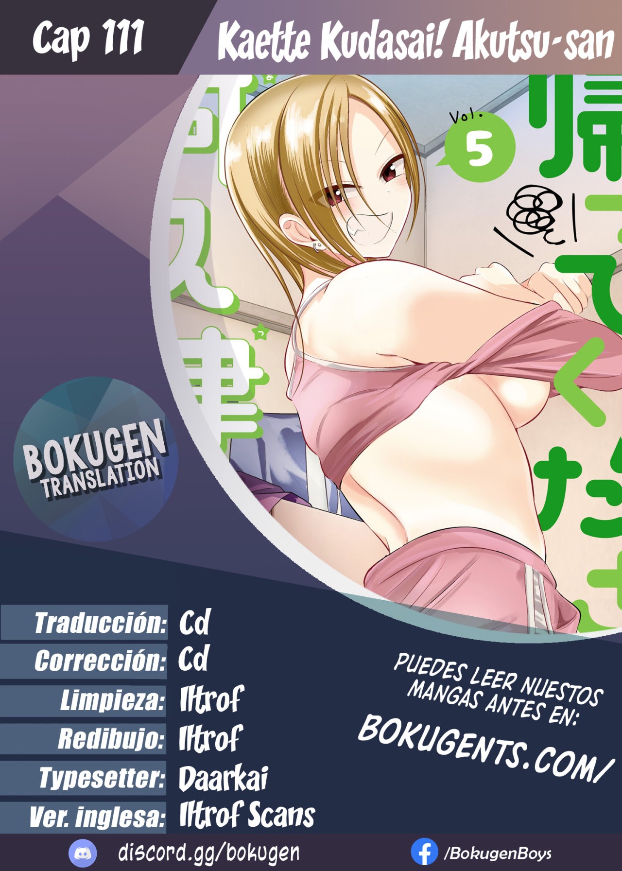 Read Kaette kudasai! Akutsu-san (es) Manga Online