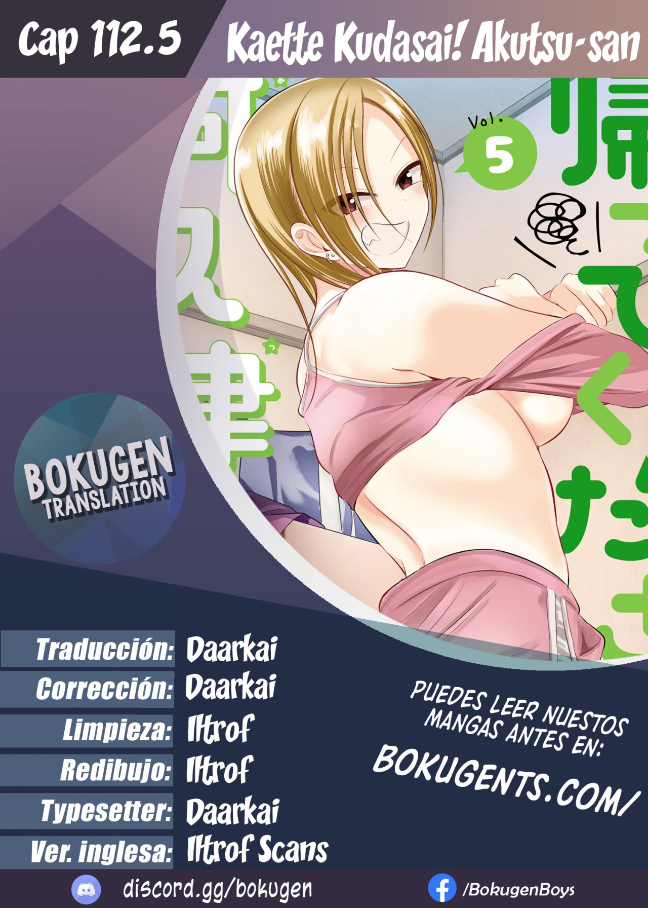 Read Kaette kudasai! Akutsu-san (es) Manga Online