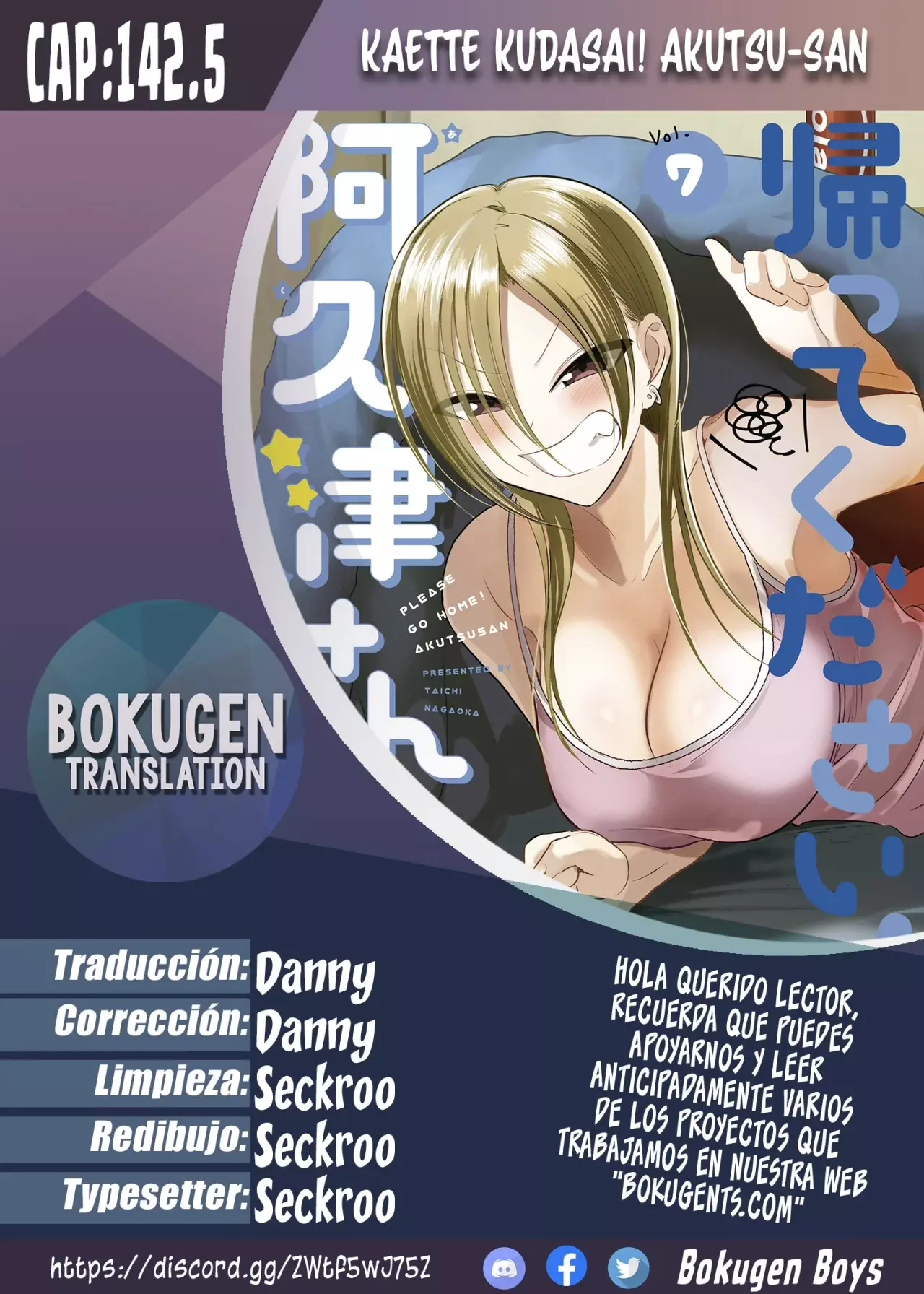 Read Kaette kudasai! Akutsu-san (es) Manga Online